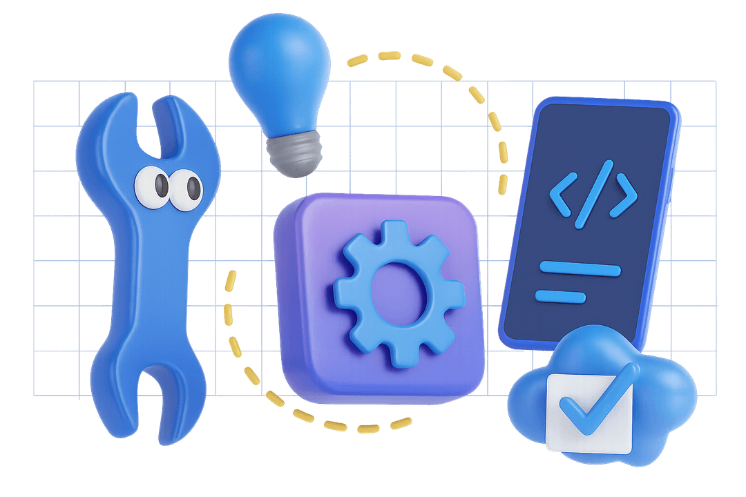 Web & Mobile Development Illustration